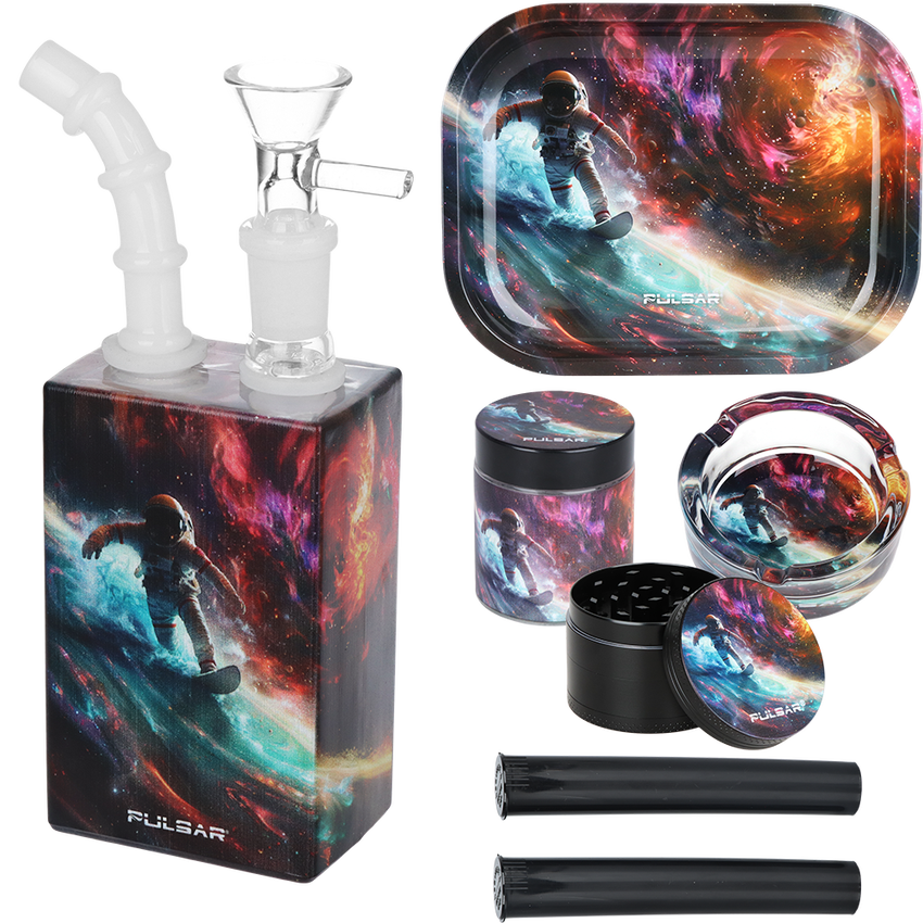 Pulsar Juice Box Bong Traveler's Kit Pulsar Juice Box Bong Traveler's Kit