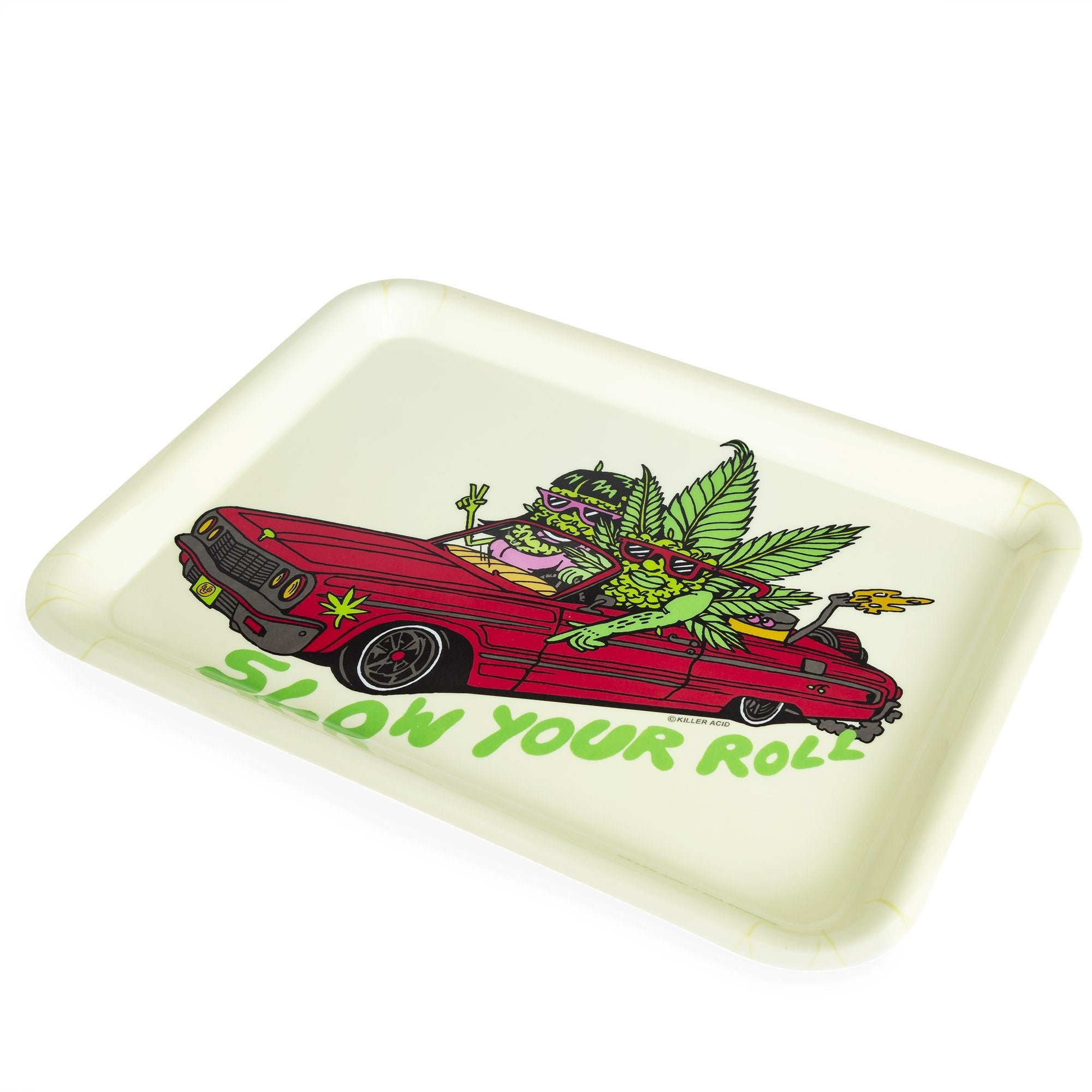 420 Science x Killer Acid Rolling Tray - Slow Your Roll / $ 14.99