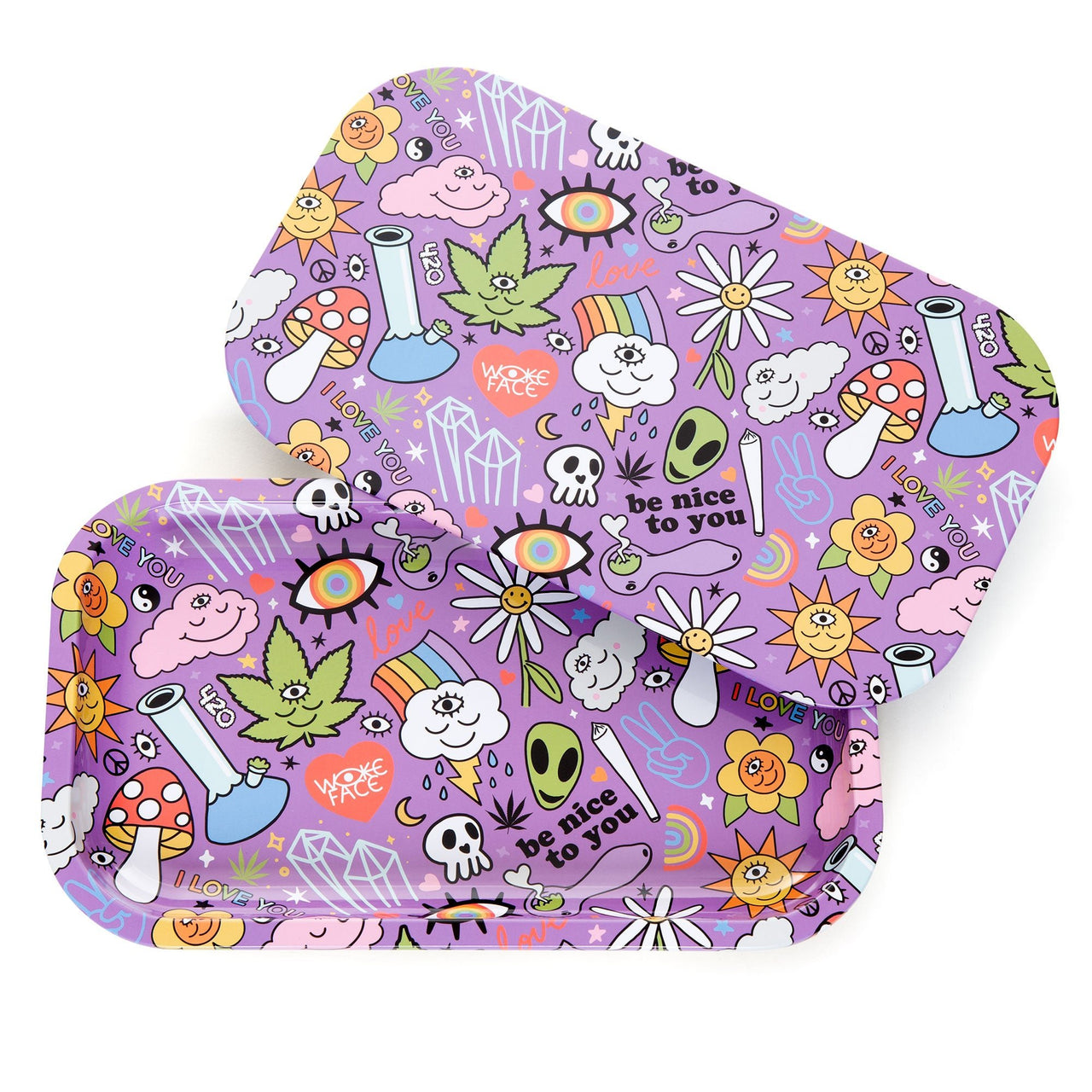 420 Science x Wokeface Rolling Tray - Wokeface Forever | Rolling Trays | 420 Science