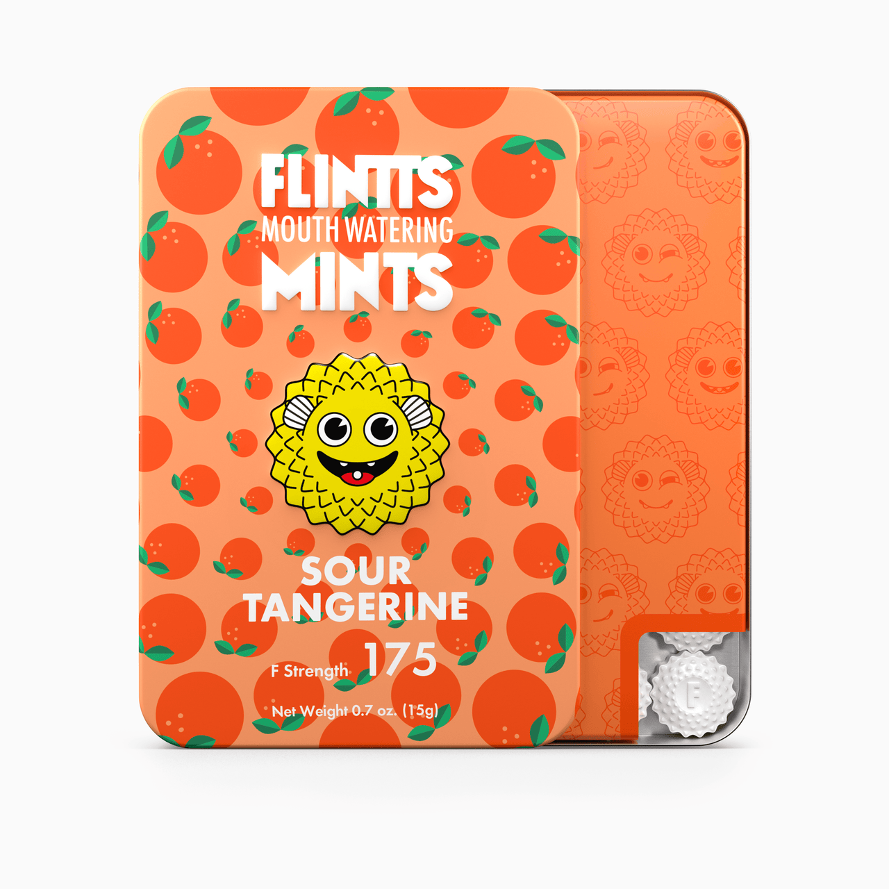 Flintts Mouthwatering Mints Sour Tangerine 3-Pack | Mints | 420 Science
