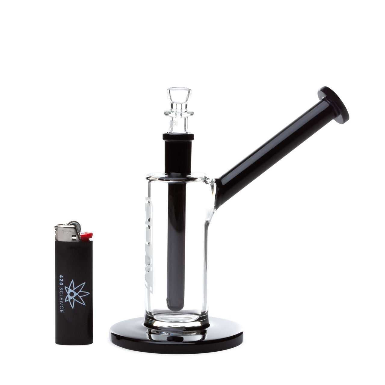 GRAV 7in Upright Bubbler - Black