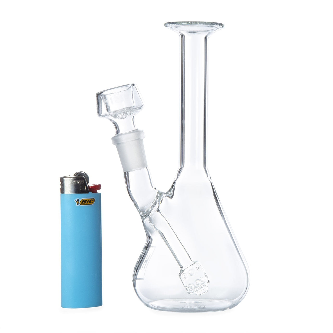 HiSi 7in Straight Neck Beaker | Dab Rigs | 420 Science