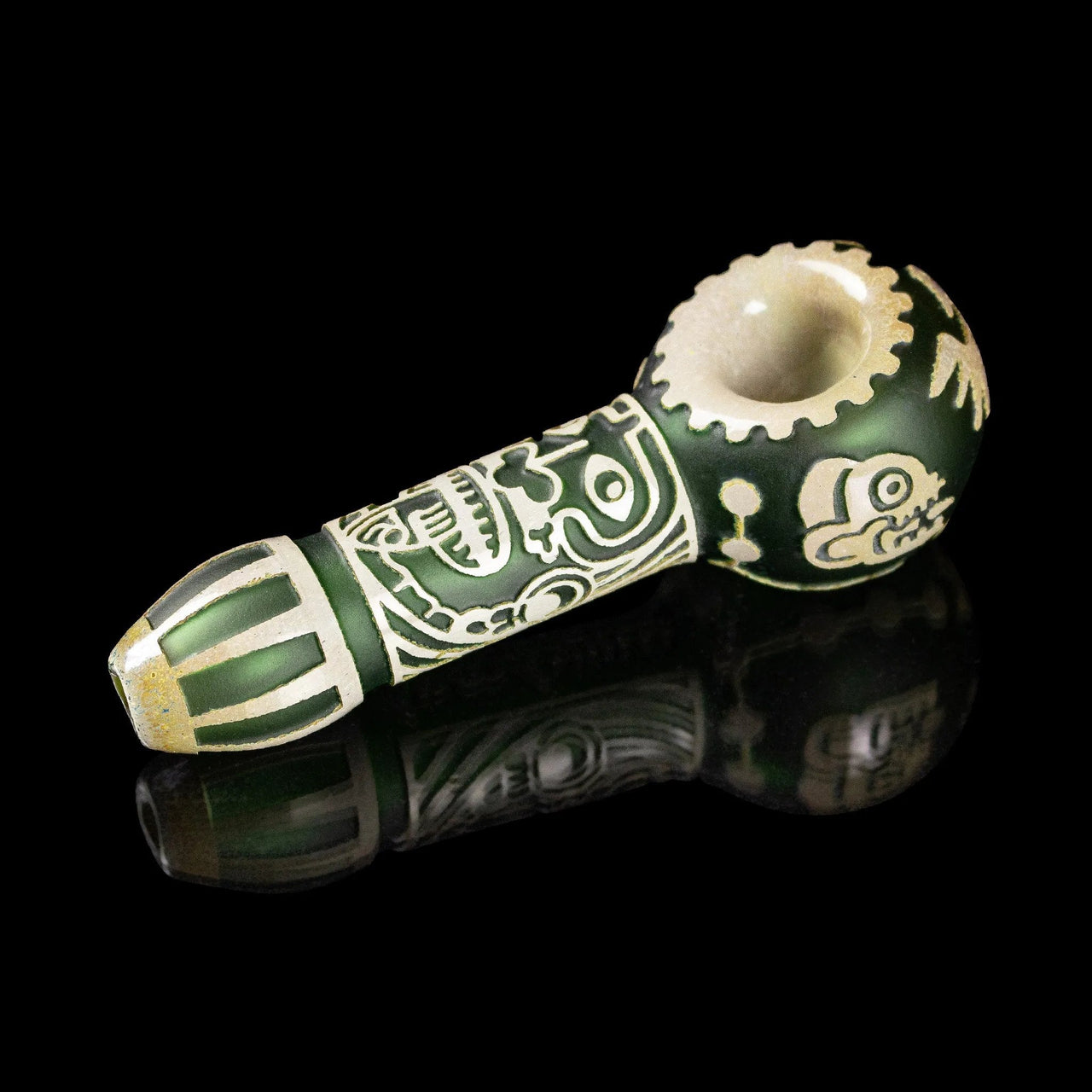 Maya Face in Color Handpipe | Dry Pipes | 420 Science