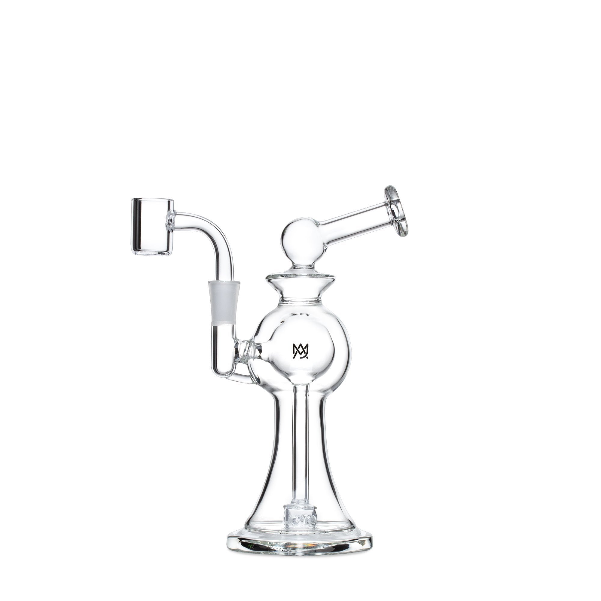 24K Magic② MJ Arsenal Mini Jig Dab Oil Rig Iridescent - Kings Pipes