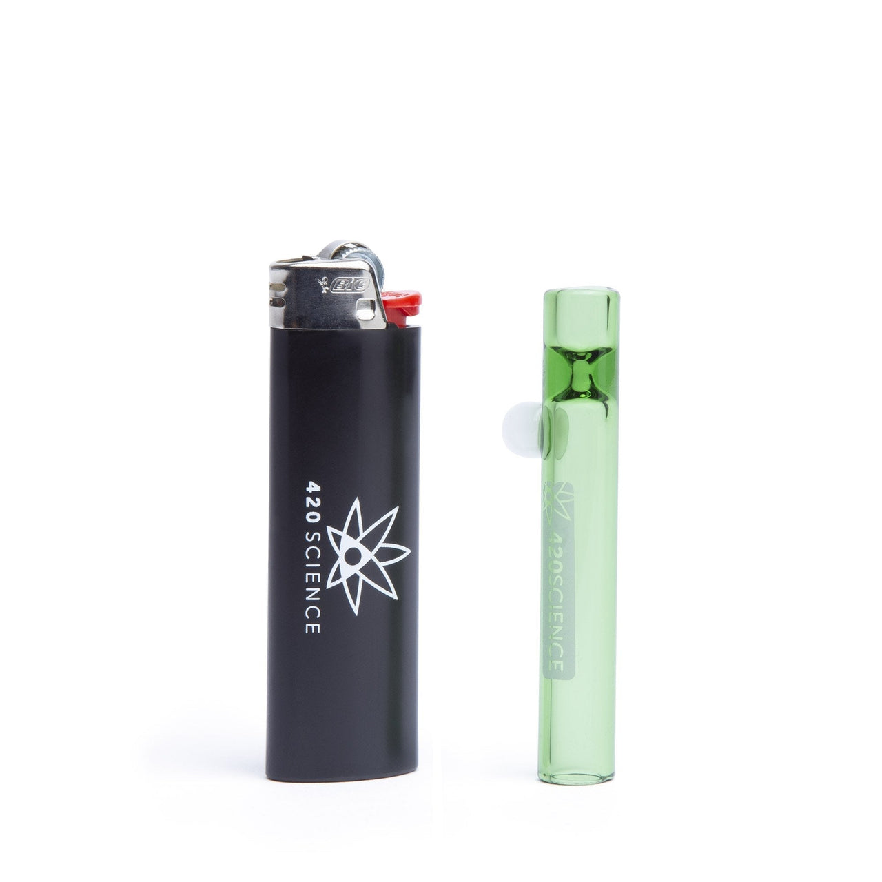 one hitter pipe and lighter