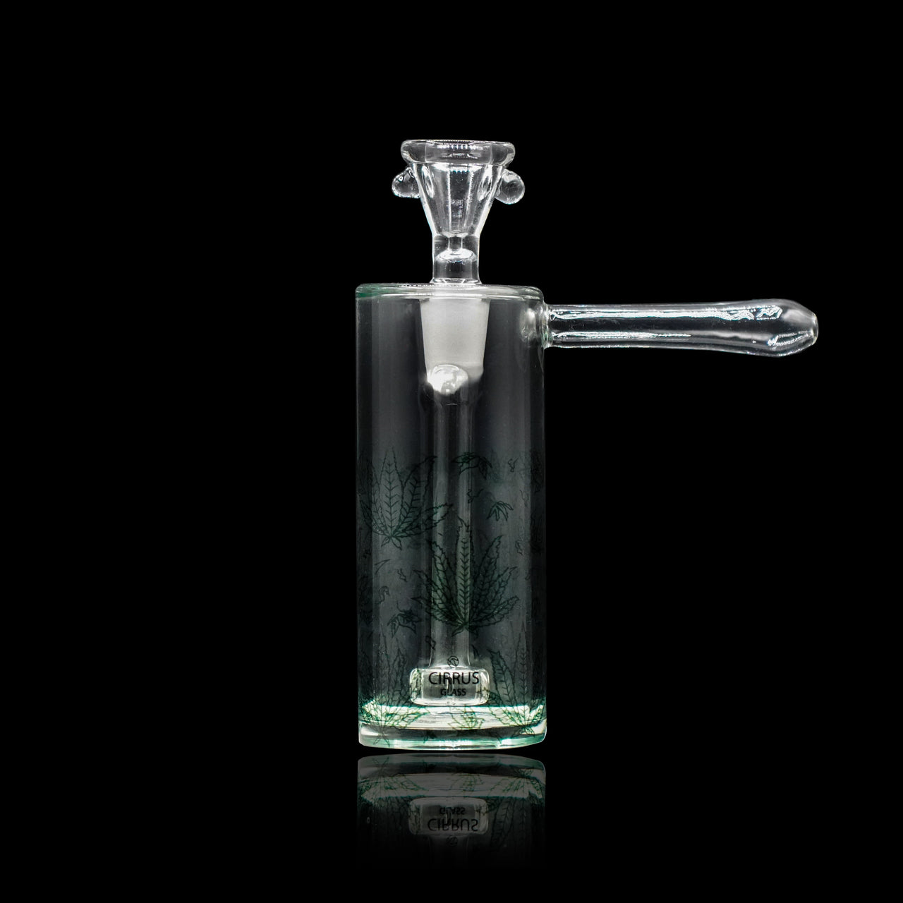 Cirrus Glass Upright Bubbler - Sativa