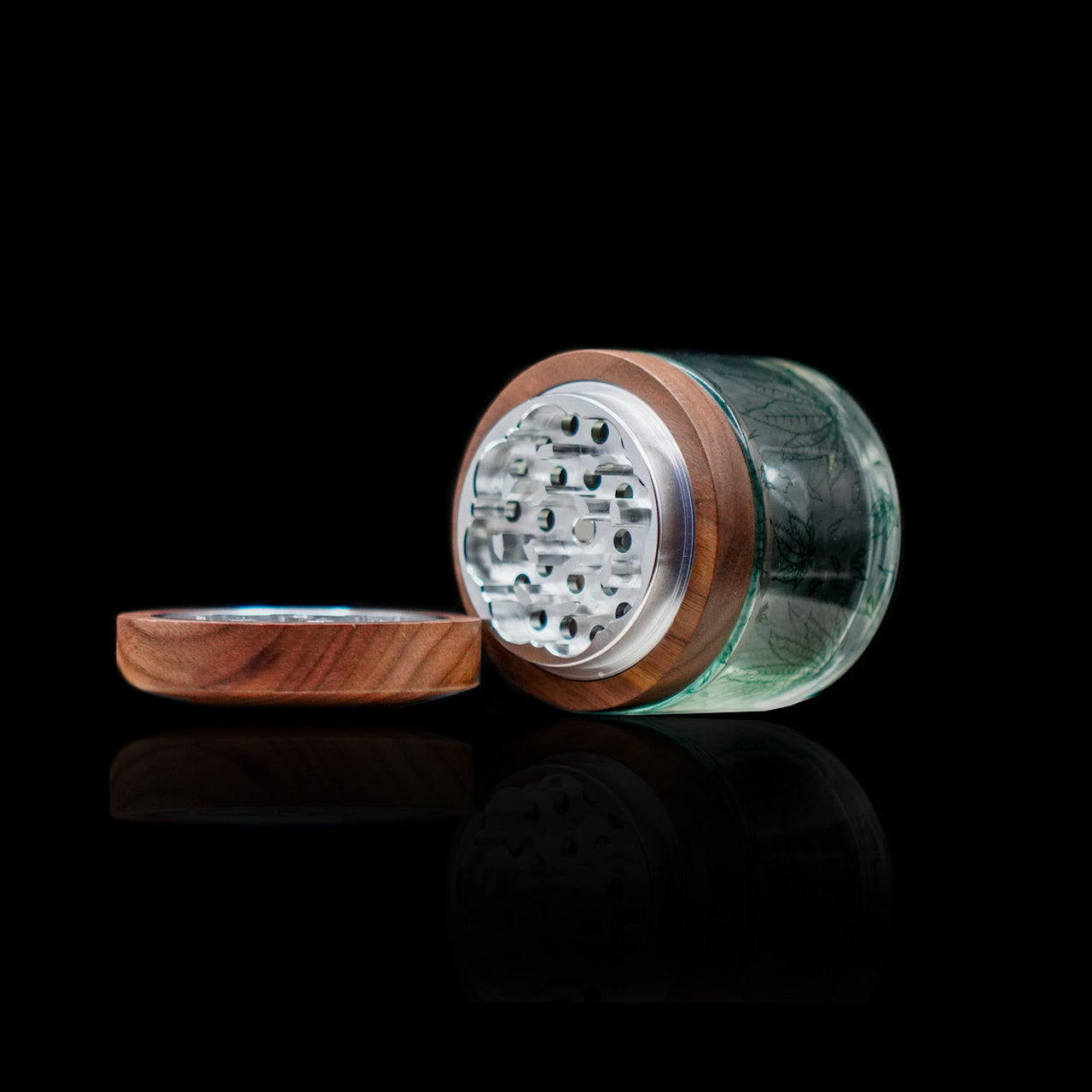 Cirrus Glass Grinder - Sativa