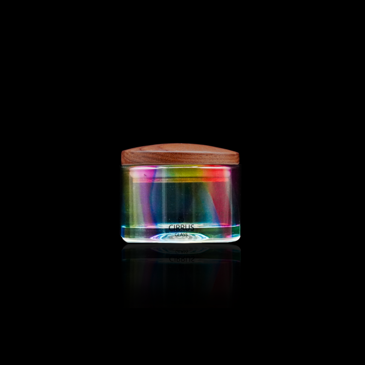 Cirrus Glass Smell Proof Jar - Rainbow