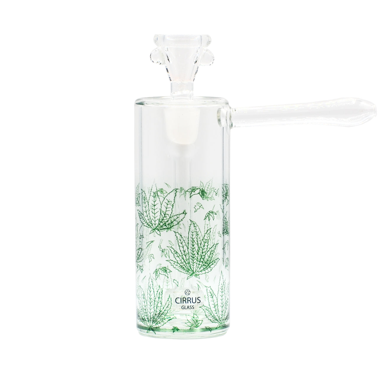 Cirrus Glass Upright Bubbler - Sativa