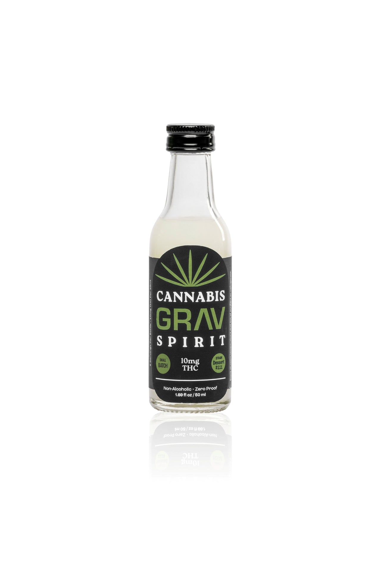 GRAV® Cannabis Spirit 10mg Natural, 50ml Bottle 6-Pack