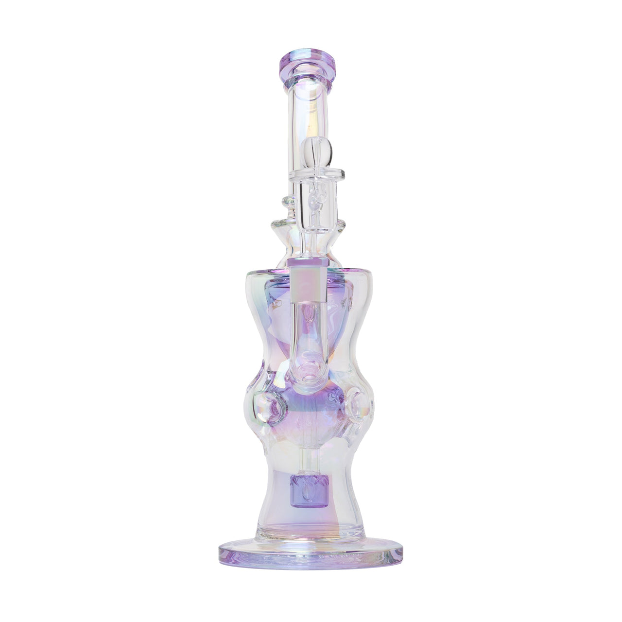 Human Grade 11.5" Swiss Incycler Glass Water Pipe