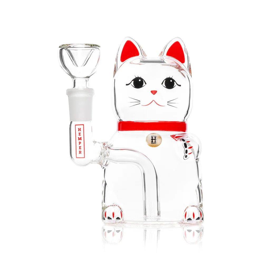 Hemper 5" Lucky Money Cat Bong