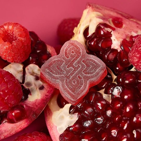 Hometown Hero Double Take 20mg D9 Gummies - Pomegranate Raspberry