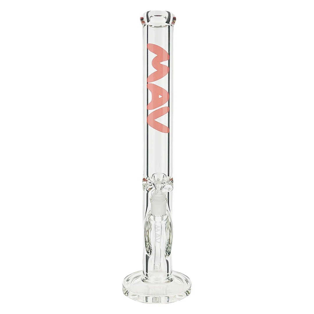 MAV Glass 18" 9mm Classic Straight Flare Base Bong
