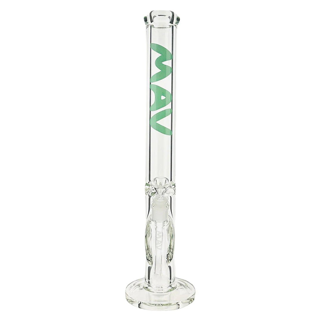 MAV Glass 18" 9mm Classic Straight Flare Base Bong