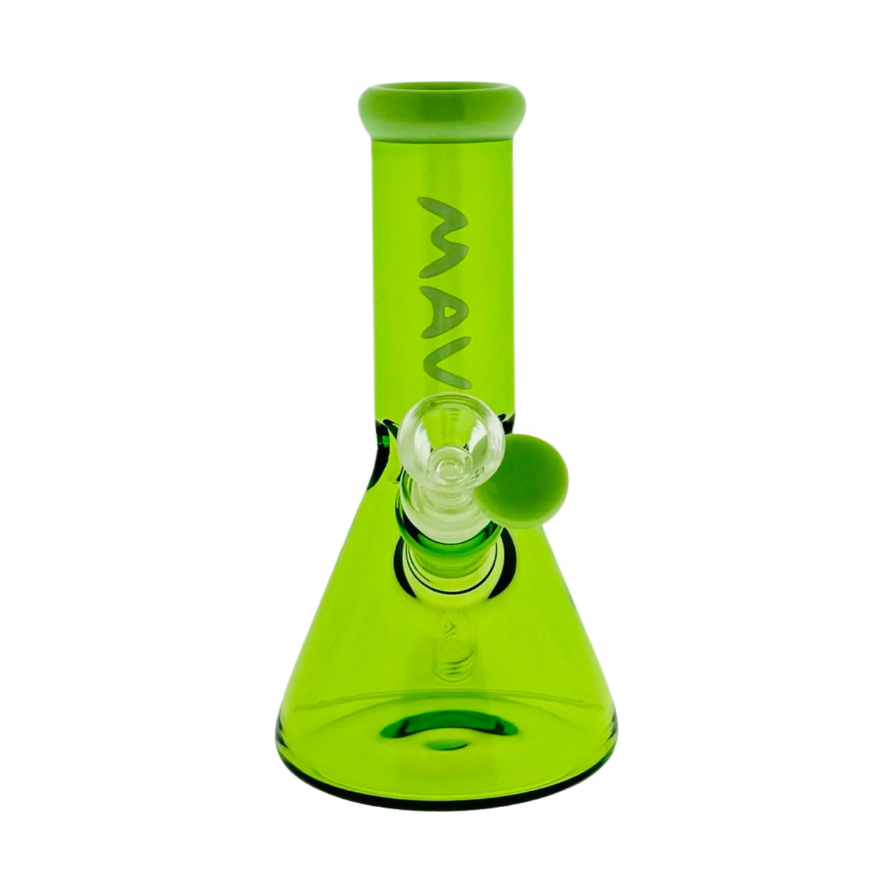 MAV Glass 7" 2-Tone Mini Beaker Bong
