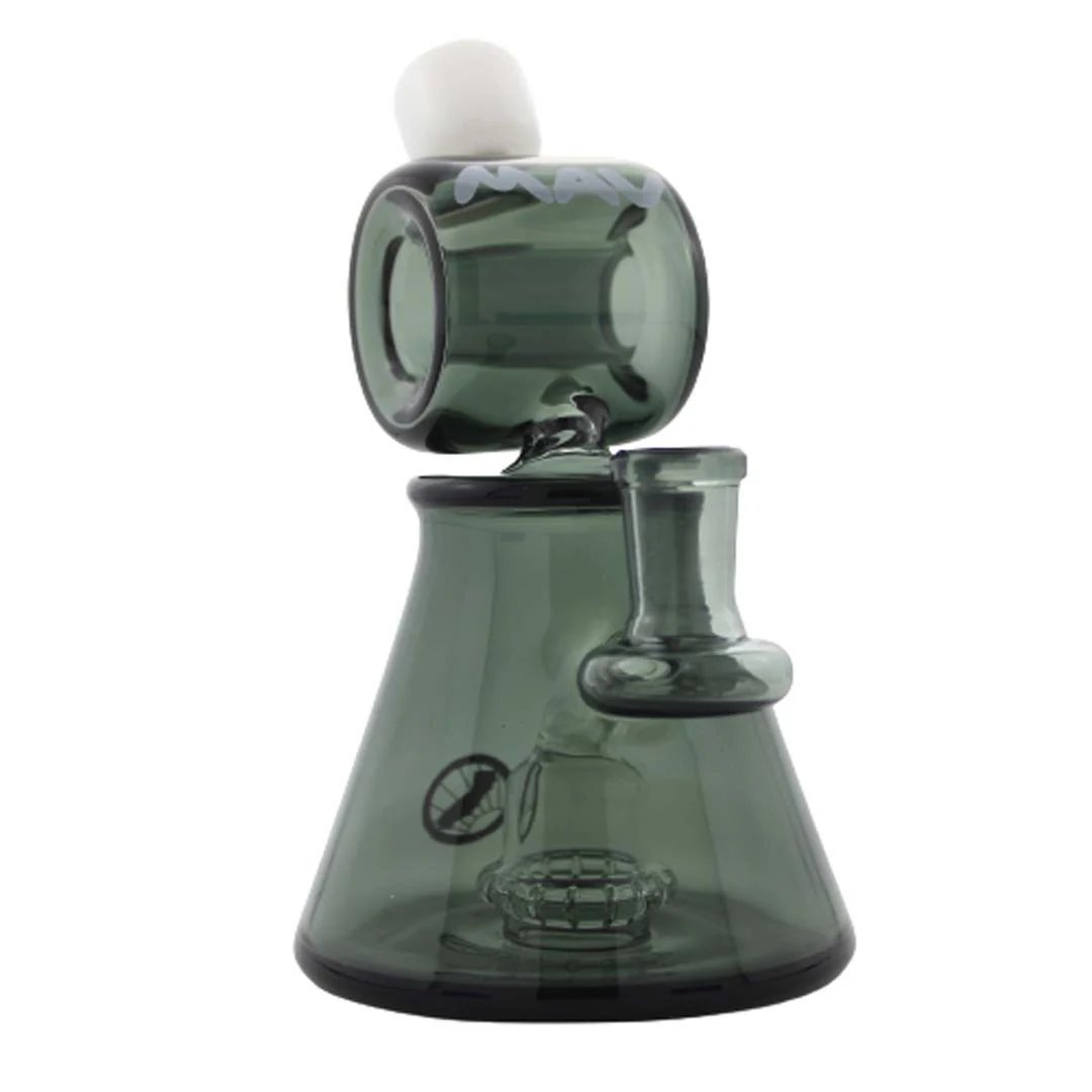 MAV Glass Full-Color 2-Tone UFO Barrel Top Pyramid Rig