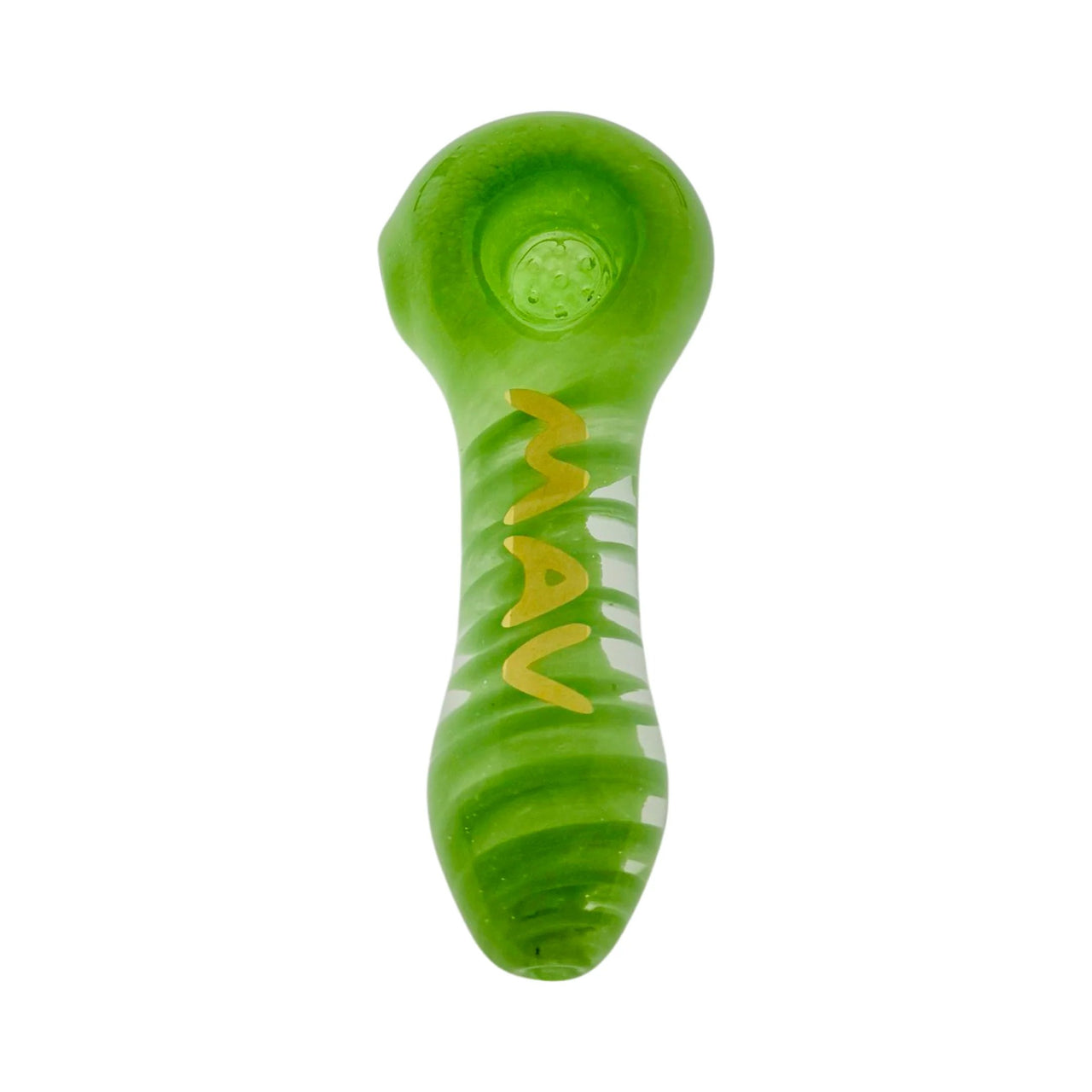 MAV Glass Twisted Frit Professional 7-Hole Handpipe