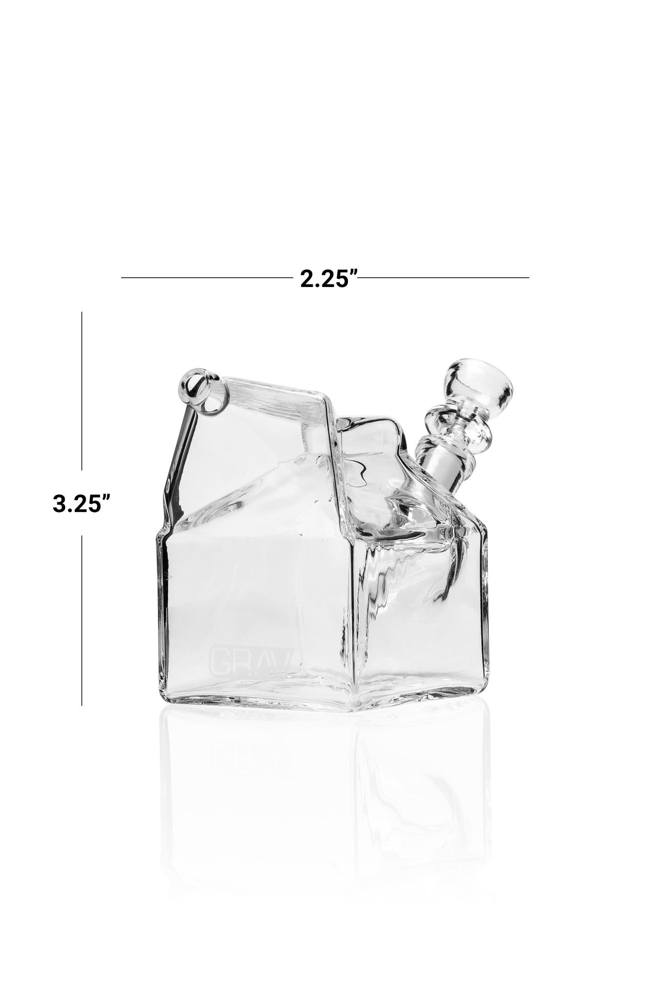 GRAV® Milk Carton Pocket Bubbler