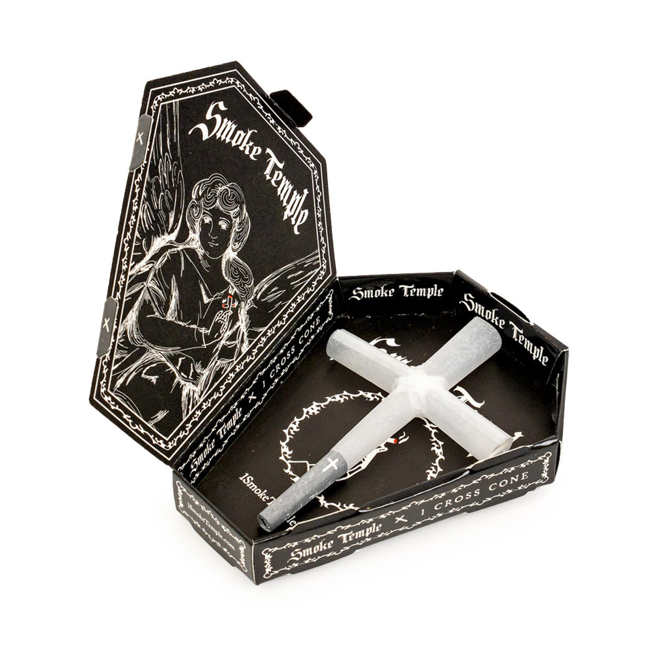 DaySavers Smoke Temple Cross Cone - 1g