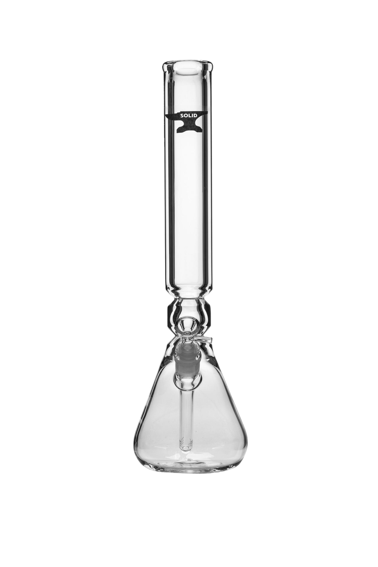 Solid Glass 18in Beaker Bong w/ Maria