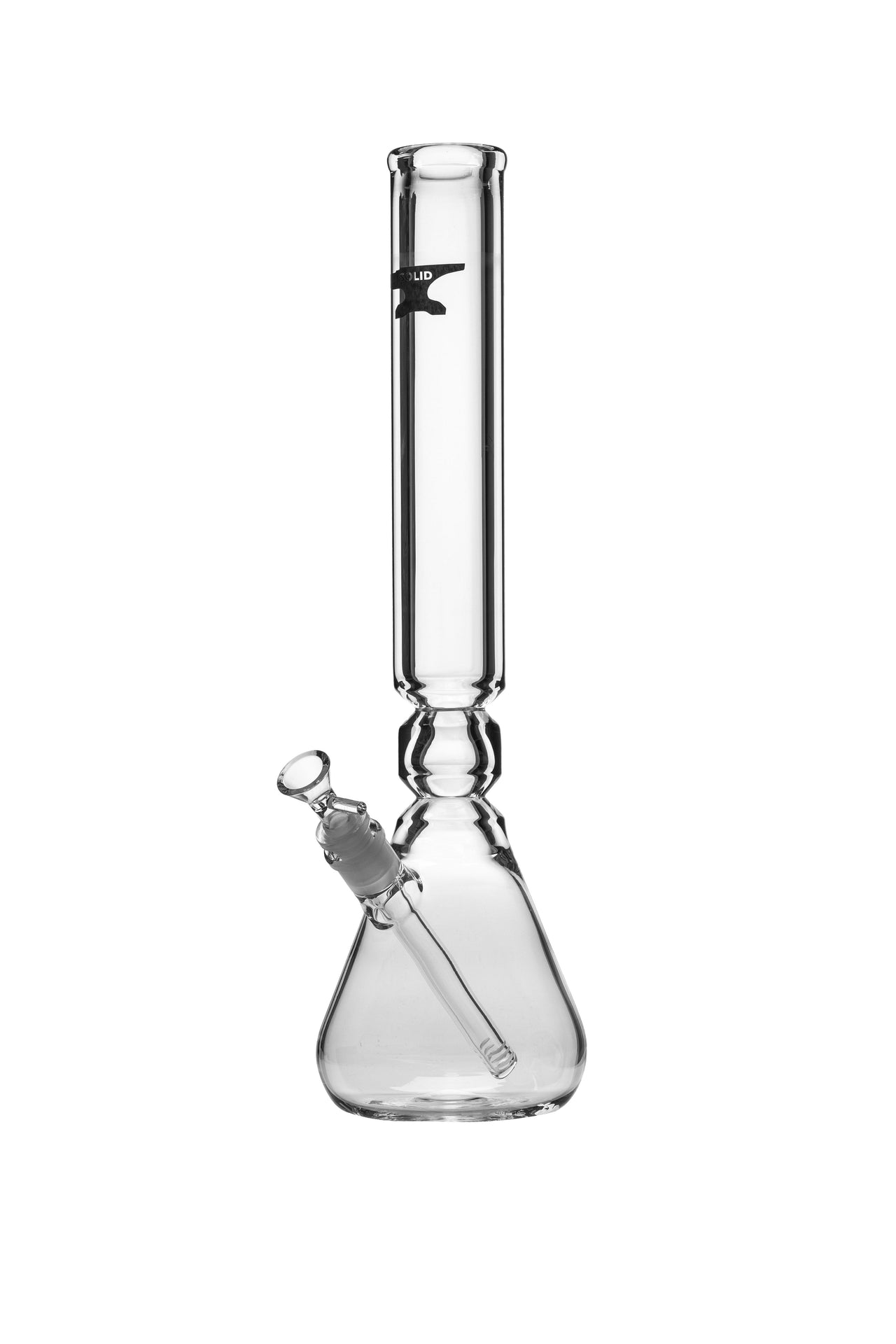 Solid Glass 18in Beaker Bong w/ Maria