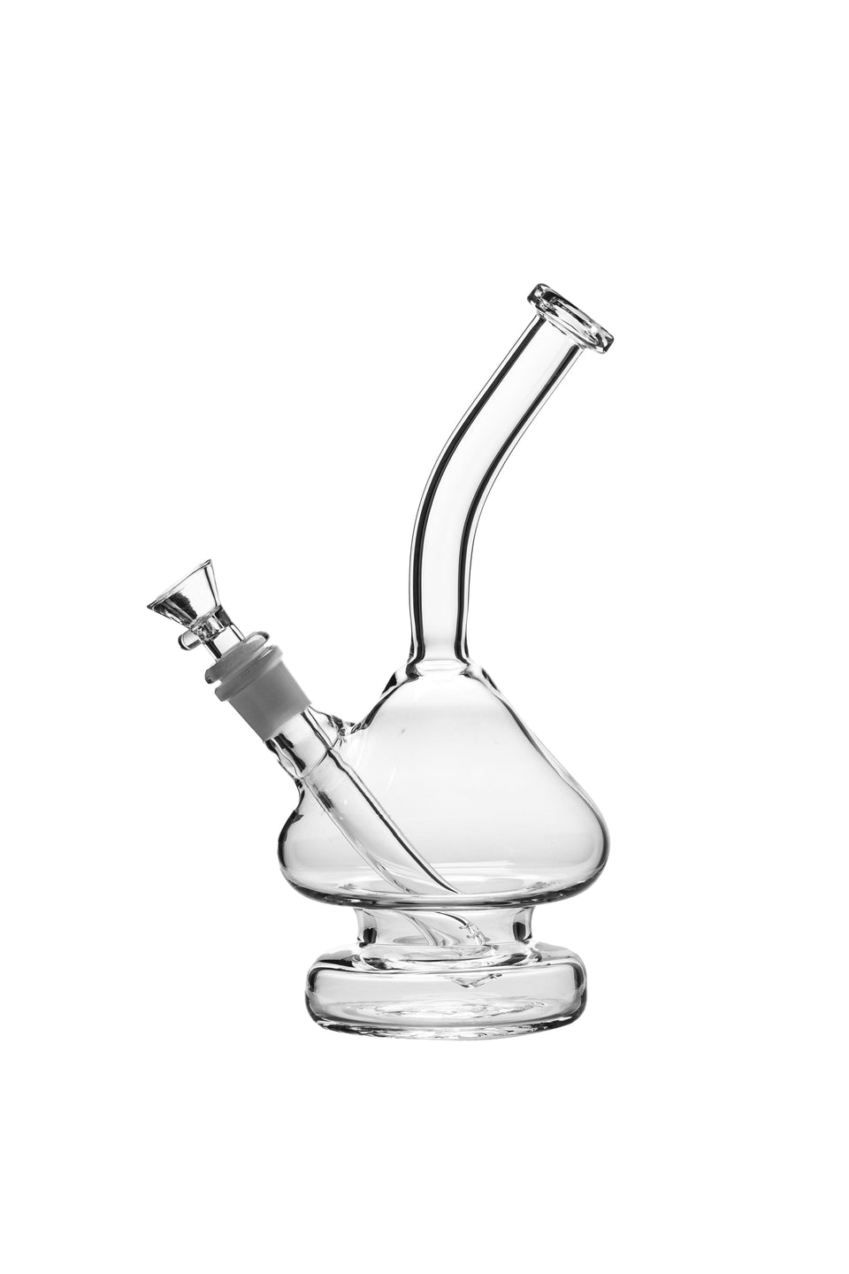 Solid Glass 9in Square Foot Dab Rig