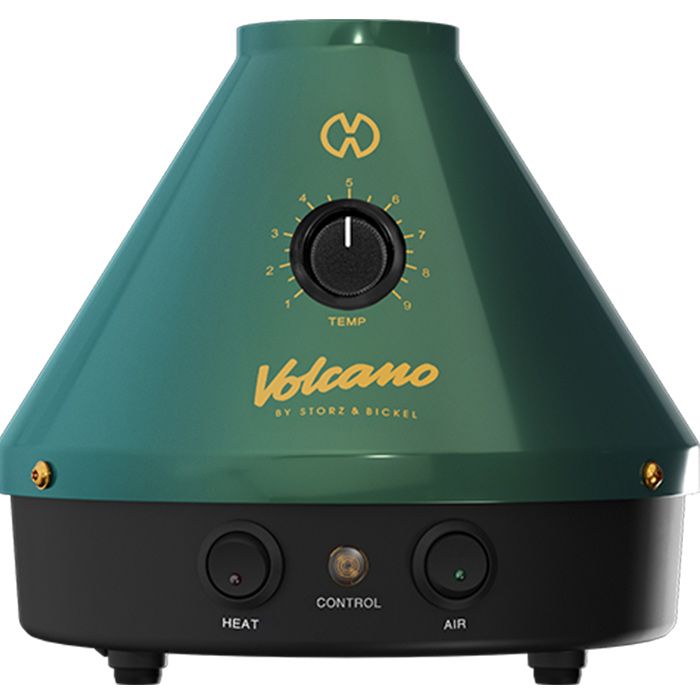 Storz & Bickel Volcano Classic Vapoirzer Green & Gold Limited Edition