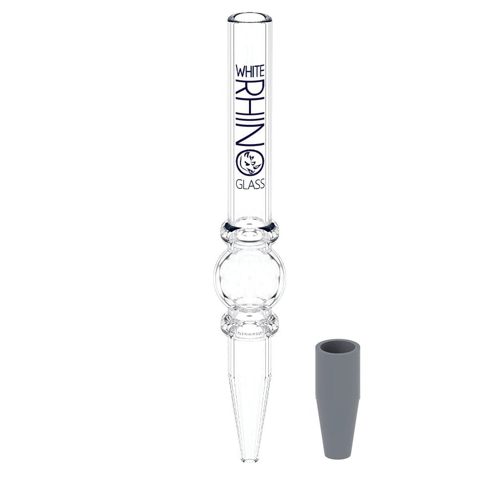 White Rhino Quartz Vapor Straw Nectar Collector