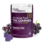 Δ9 THC Gummies - Granddaddy Purple - Live Resin (Indica) - 300mg