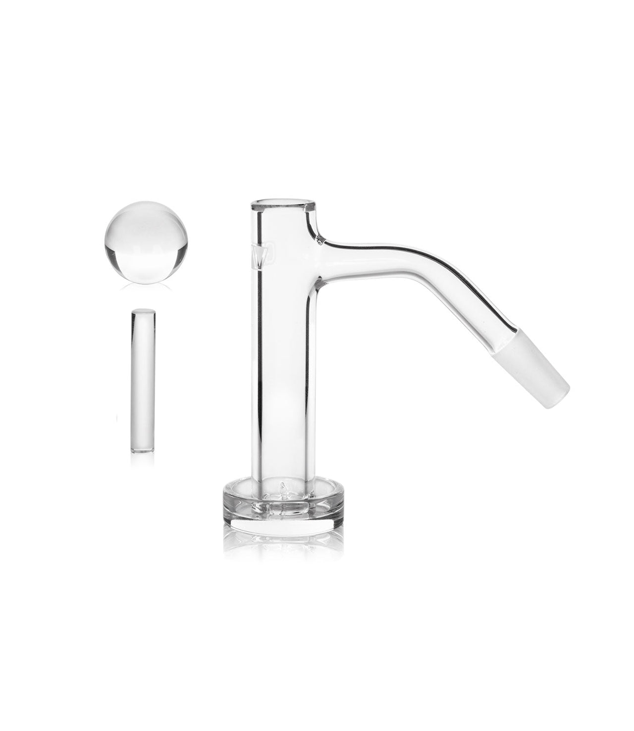 GRAV® 10mm 90° Quartz Control Tower Banger Set | Parts & Accessories | 420 Science