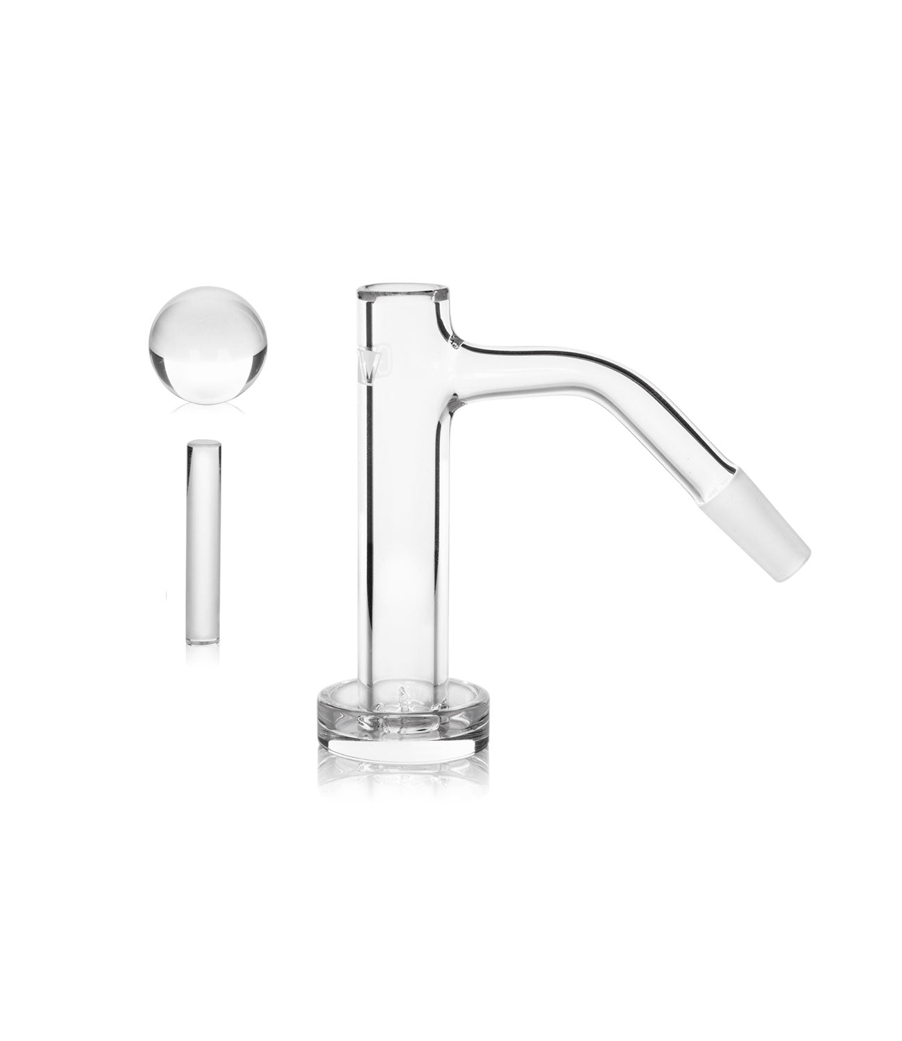 GRAV® 10mm 90° Quartz Control Tower Banger Set | Parts & Accessories | 420 Science