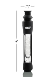 GRAV 4in 12mm Taster w/Silicone Skin | Silicone Dry Pipes | 420 Science