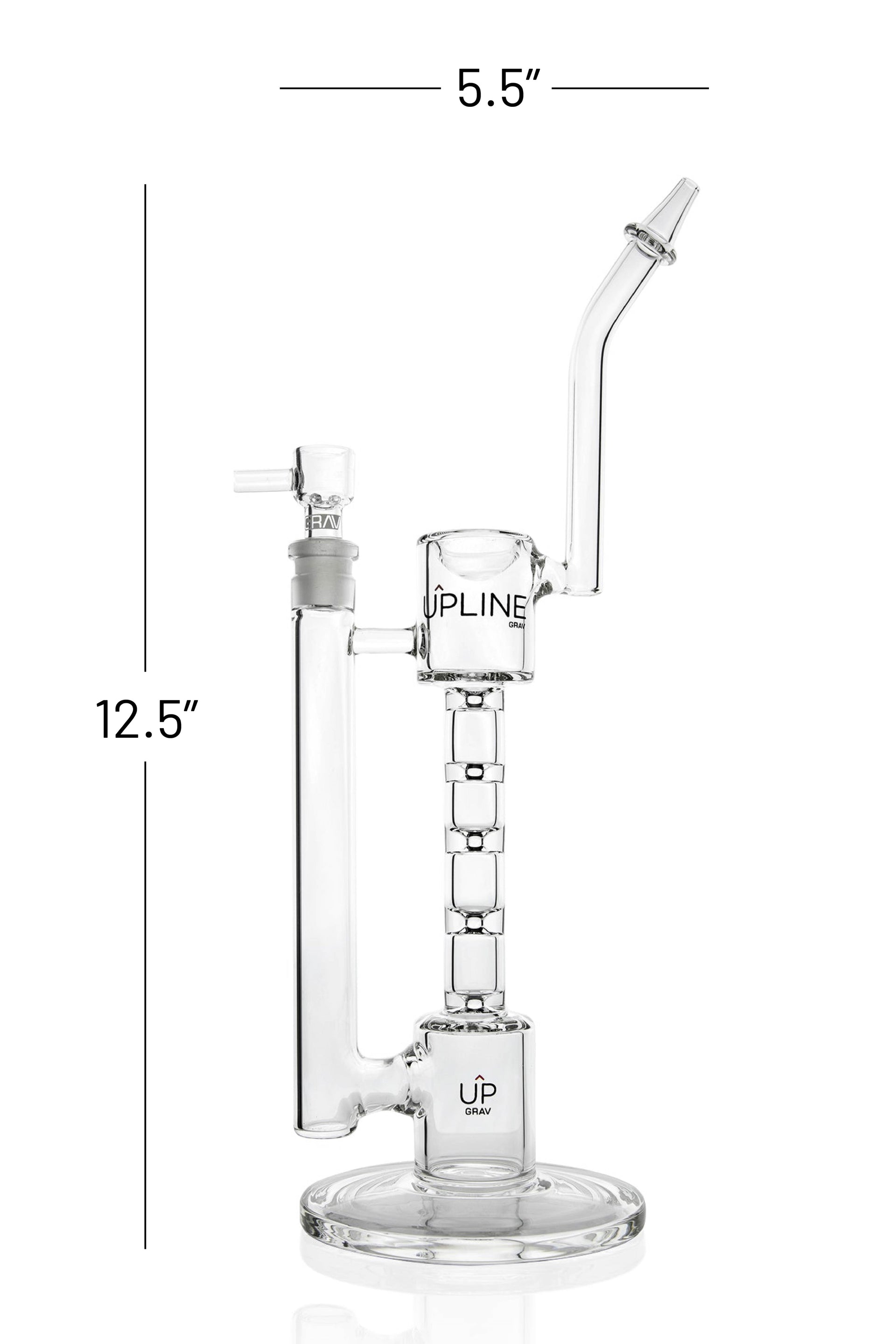 GRAV Upline Pipe Bong