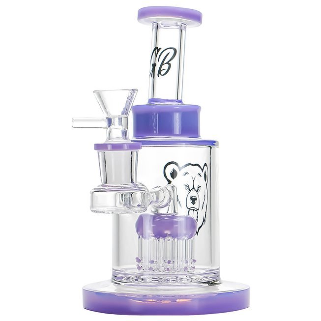 Green Bear Stacked Tree Perc 6.5" Dab Rig | Third Party Brands | 420 Science