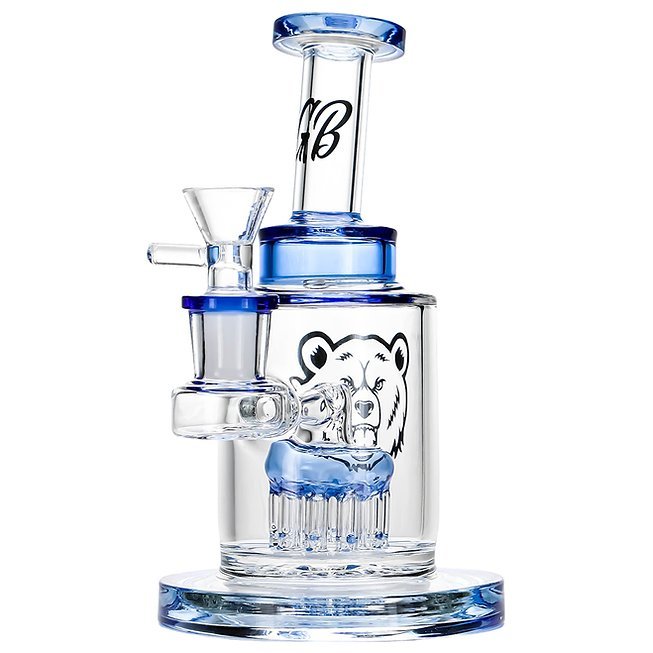 Green Bear Stacked Tree Perc 6.5" Dab Rig | Third Party Brands | 420 Science