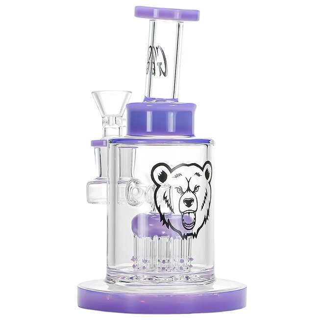 Green Bear Stacked Tree Perc 6.5" Dab Rig | Third Party Brands | 420 Science