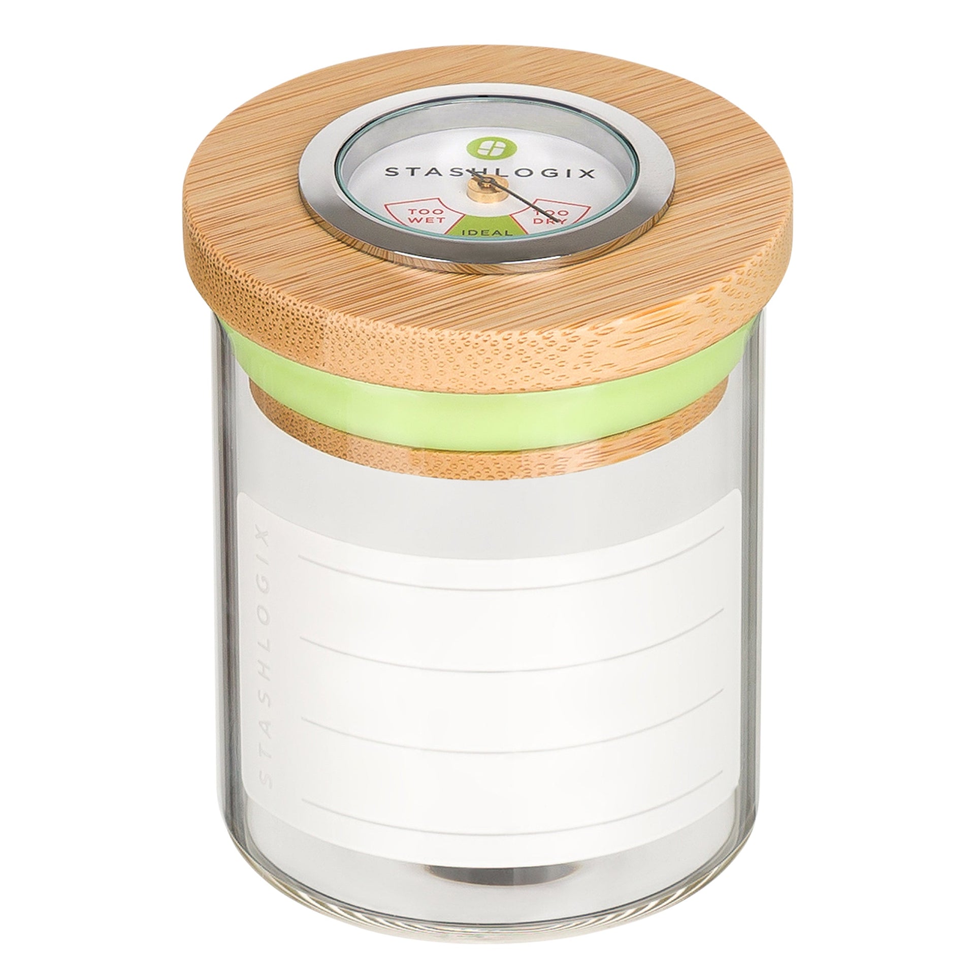 STASHLOGIX Bamboo Smart Jar | TP - Smoke Session Accessories | 420 Science