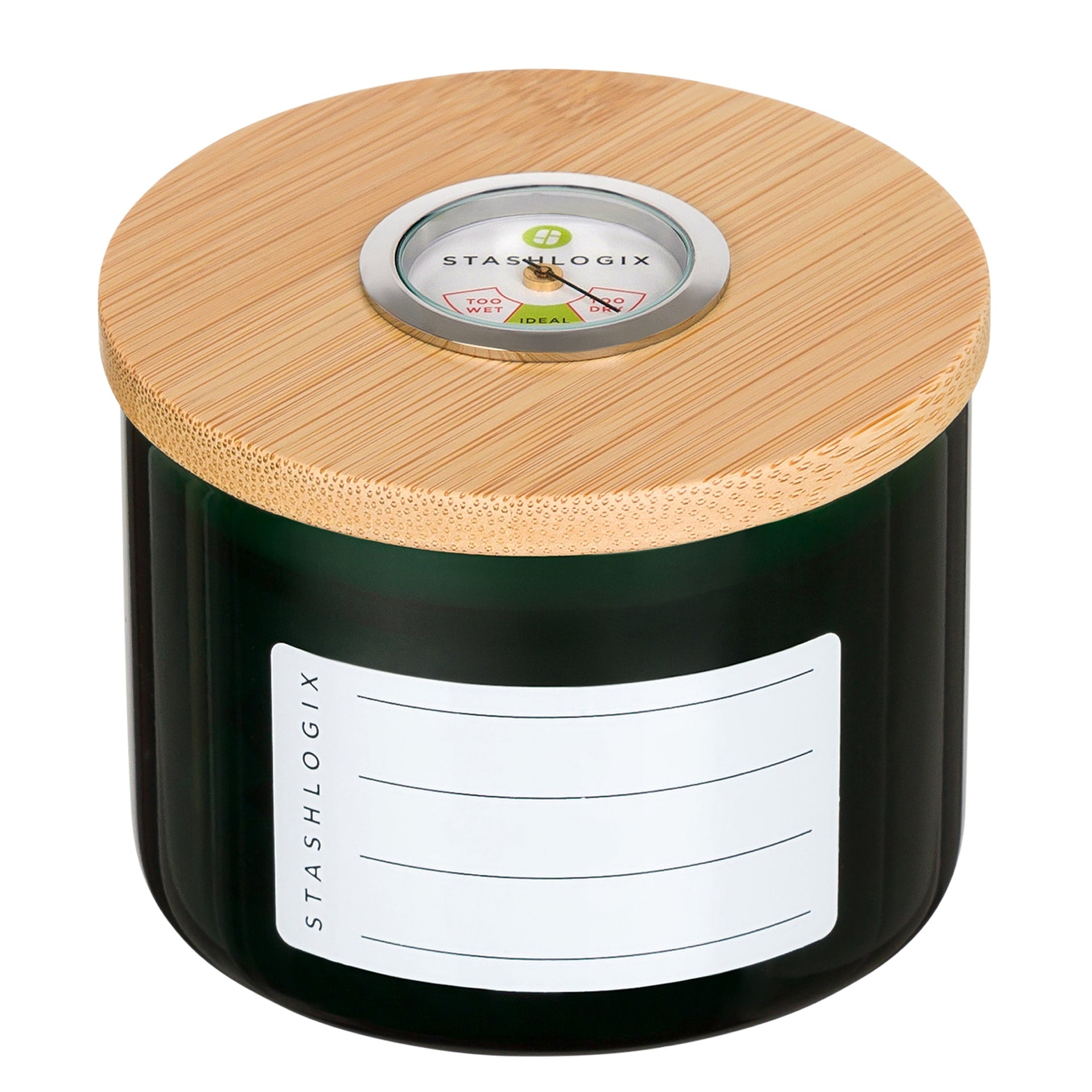 STASHLOGIX Bamboo Smart Jar | TP - Smoke Session Accessories | 420 Science