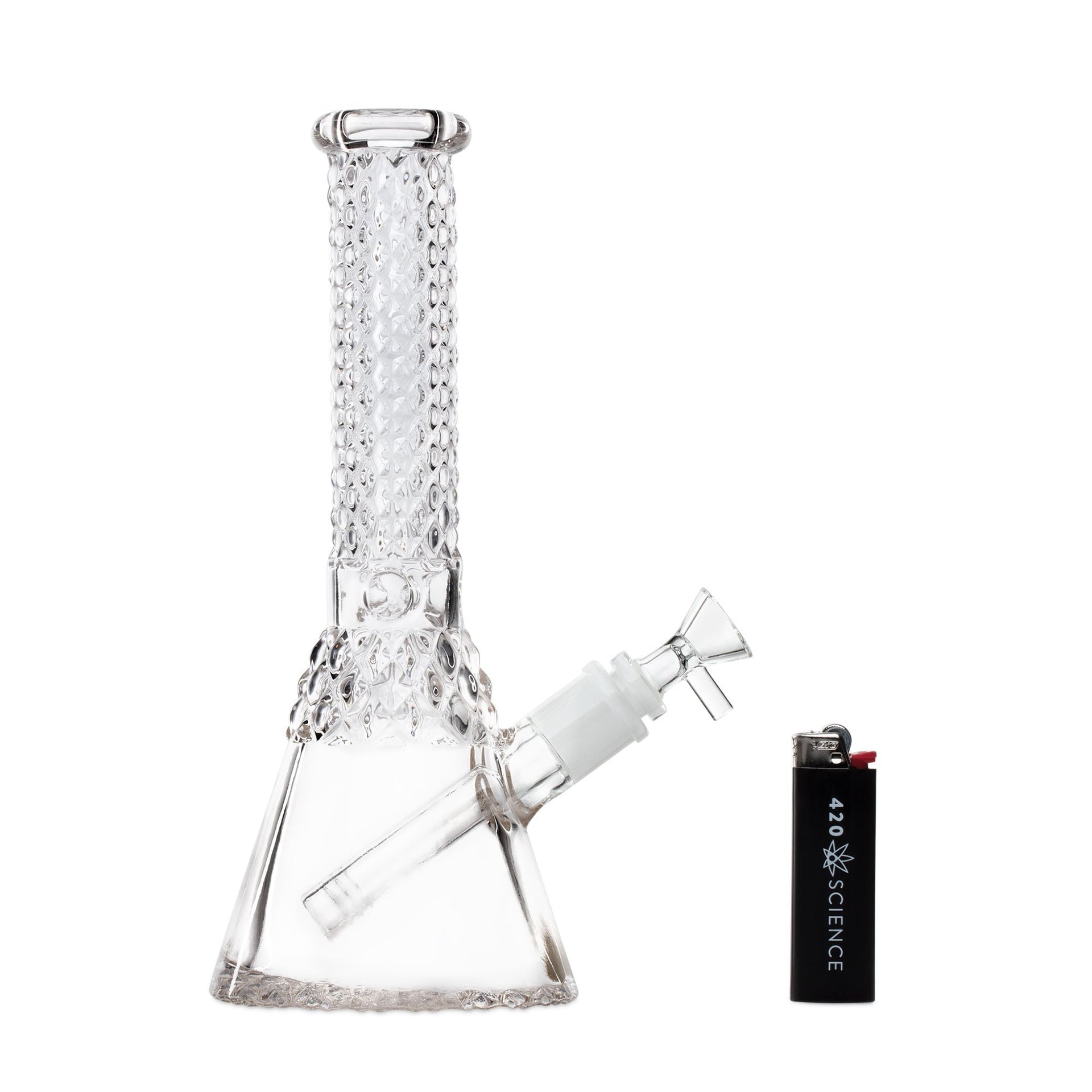 12in Faceted Beaker Bong | Bongs & Water Pipes | 420 Science