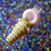 Mathematix Ice Cream Cone Pendant Pipe - 420 Science - The most trusted online smoke shop.