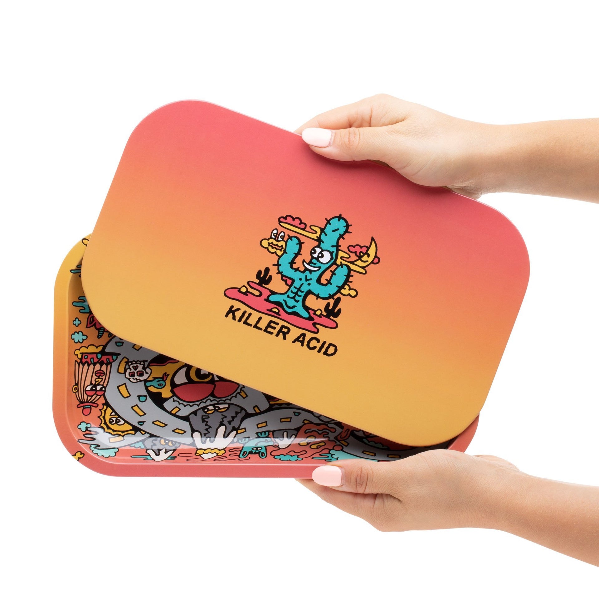 420 Science x Killer Acid Magnetic Lid Rolling Tray - Road Trip | Rolling Trays | 420 Science