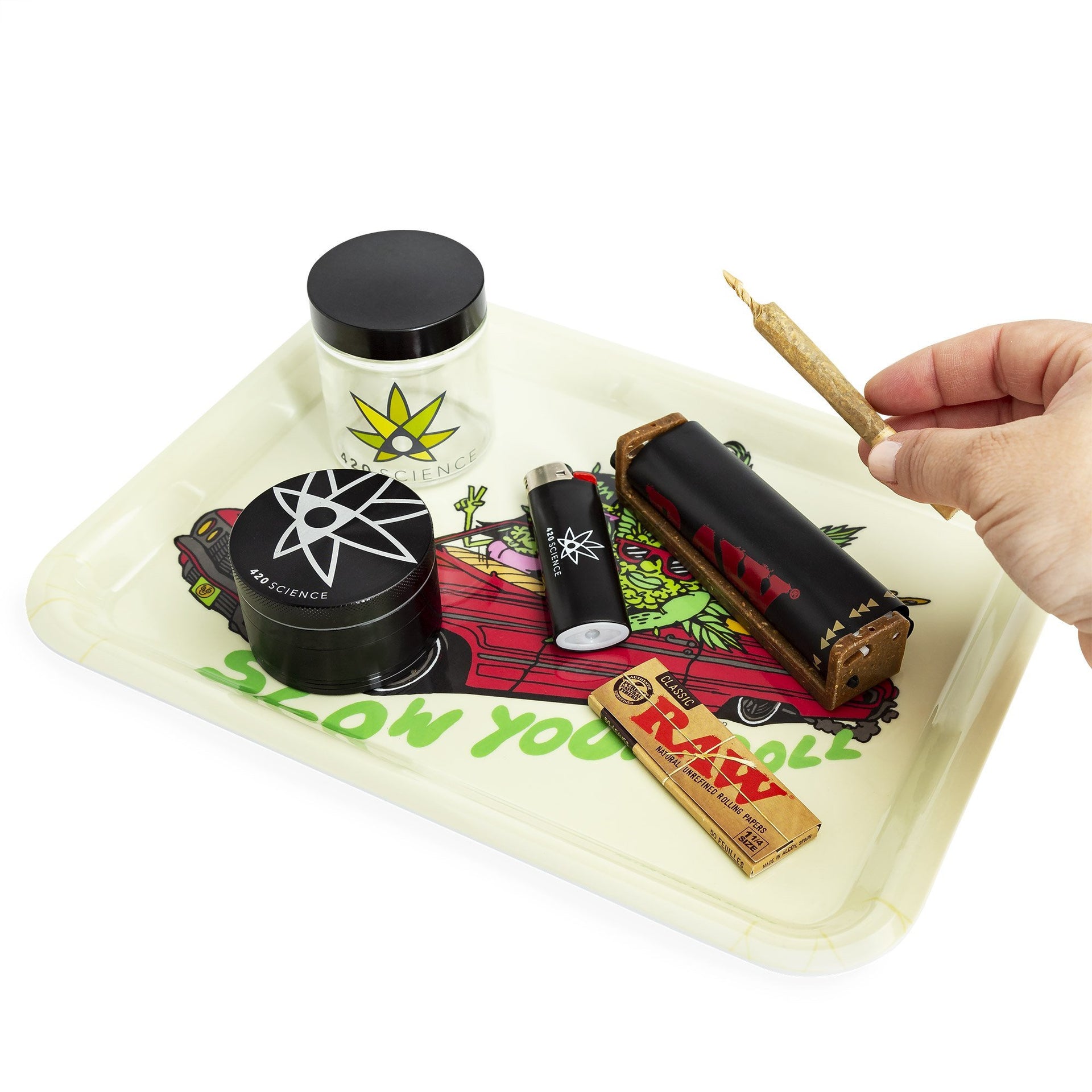 Cannabis Sativa Rolling Tray – Kill Your Culture™