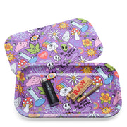 420 Science x Woke Face Magnetic Lid Rolling Tray - Woke Face Forever | Rolling Trays | 420 Science