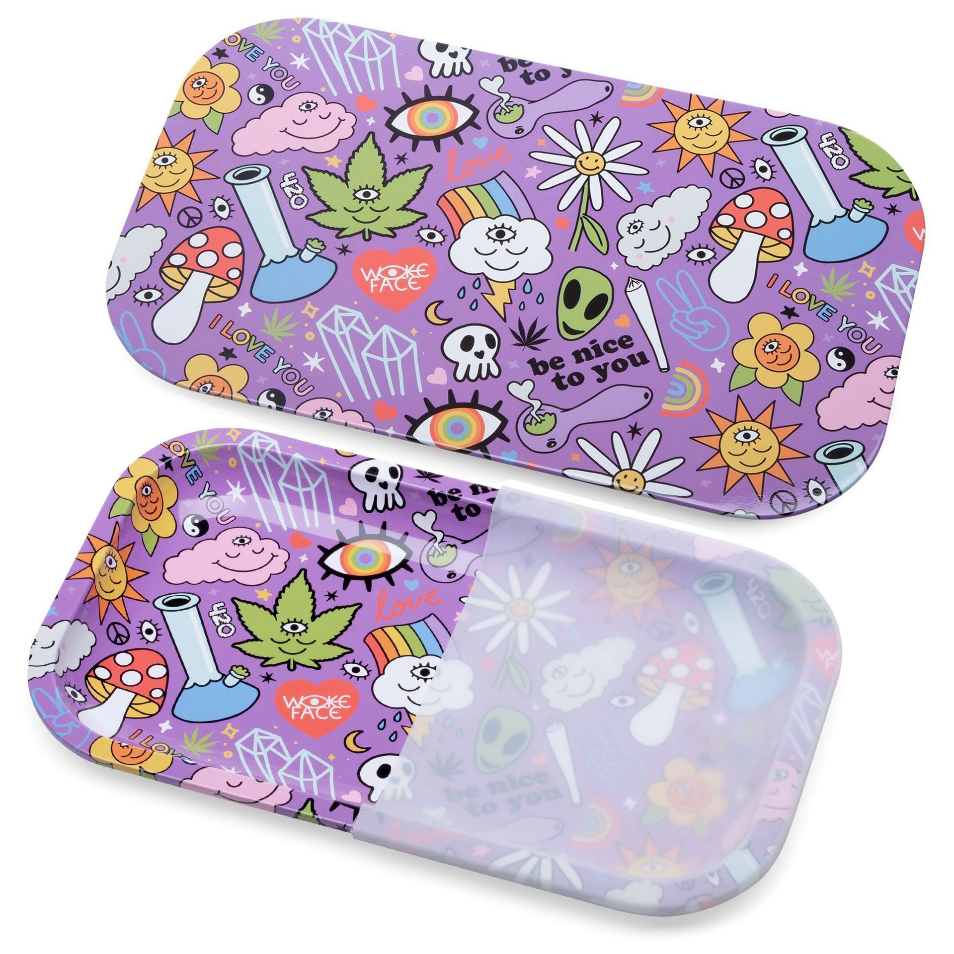 420 Science x Wokeface Rolling Tray - Wokeface Forever | Rolling Trays | 420 Science