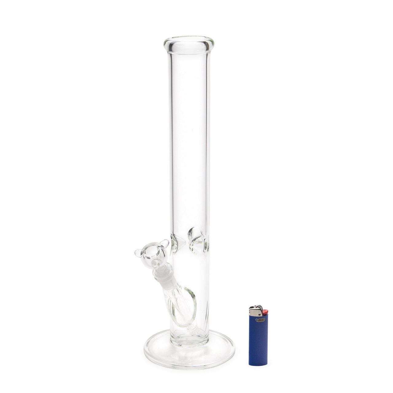 14in 60x5mm Straight Tube Water Pipe - 420 Science - The most trusted online smoke shop.