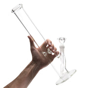 14in 60x5mm Straight Tube Water Pipe - 420 Science - The most trusted online smoke shop.