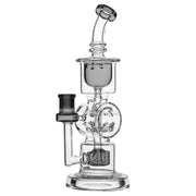 Barrel Straight Base Recycler Bong - Black | Third Party Brands | 420 Science