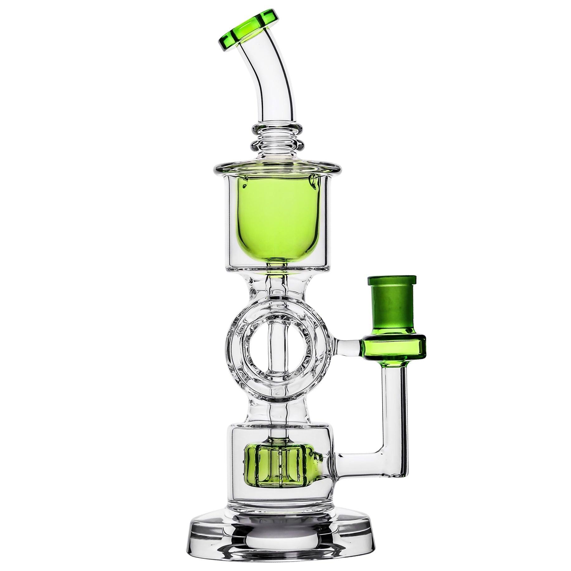 Barrel Straight Base Recycler Bong