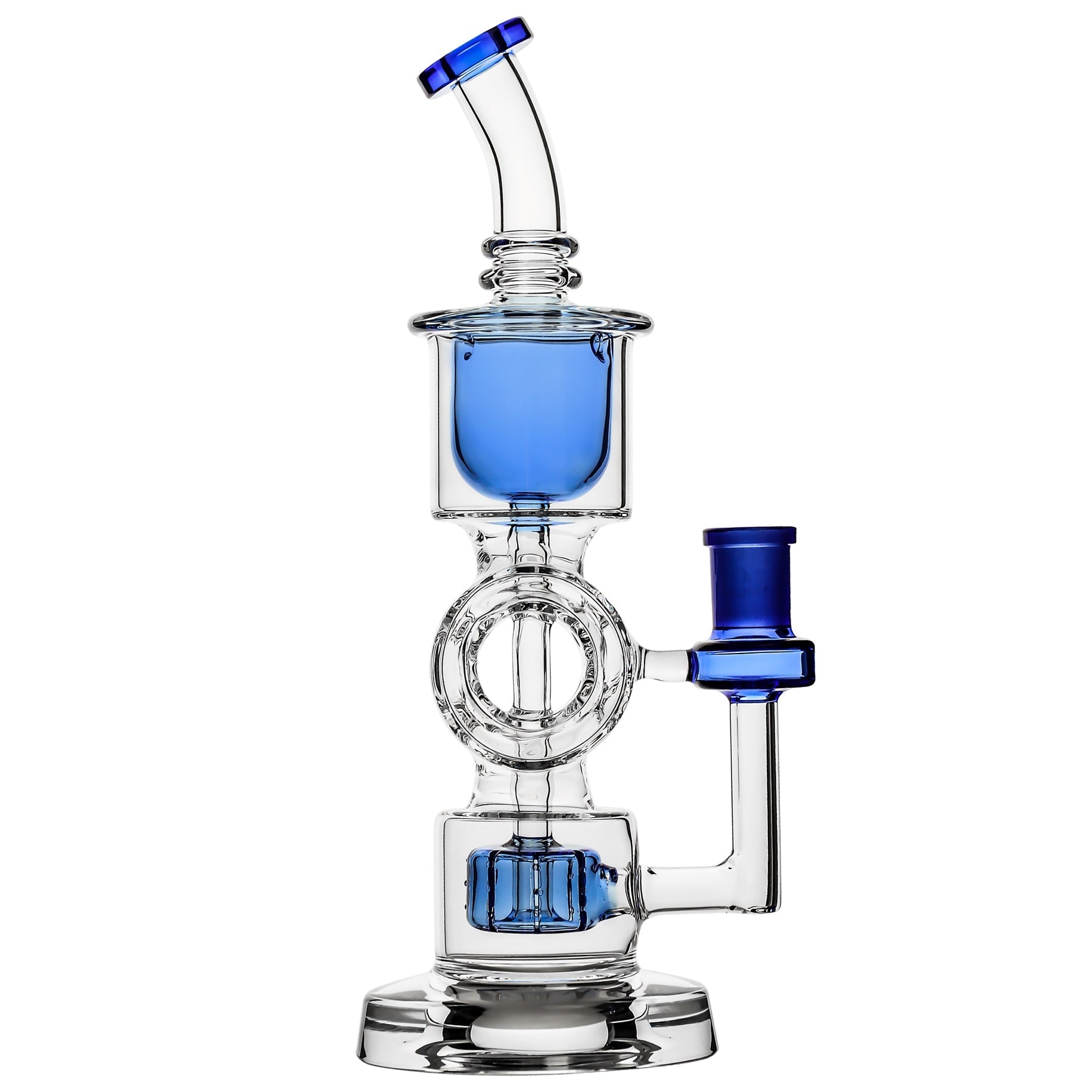 Barrel Straight Base Recycler Bong